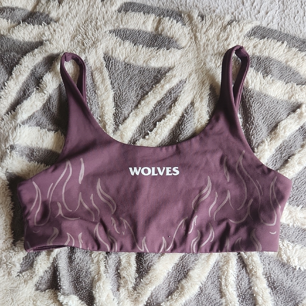 Purple Sports Bra
